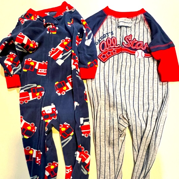 12 months Carters footed sleepers (6 pairs) - Picture 4 of 4